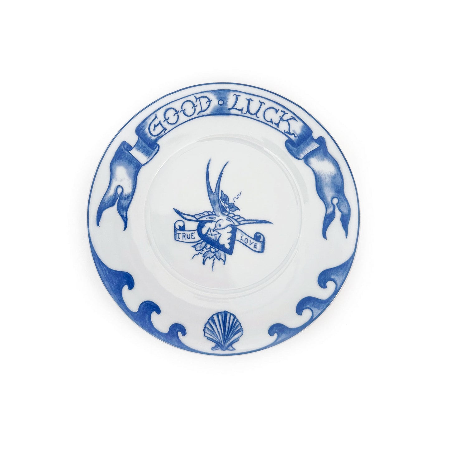 Good Luck Plate, 22 cm